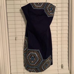 Lilly Pulitzer Honeycomb Strapless Dress
